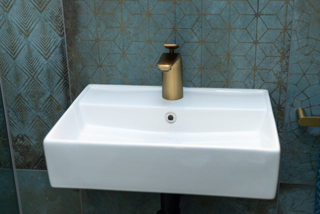 ESPERIA - Brushed Brass Basin Mixer - MTO Marbles & Tiles Outlet