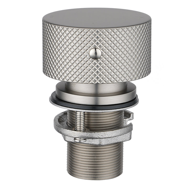 MOON - Brushed Nickel Swivel Basin Mixer - MTO Marbles & Tiles Outlet