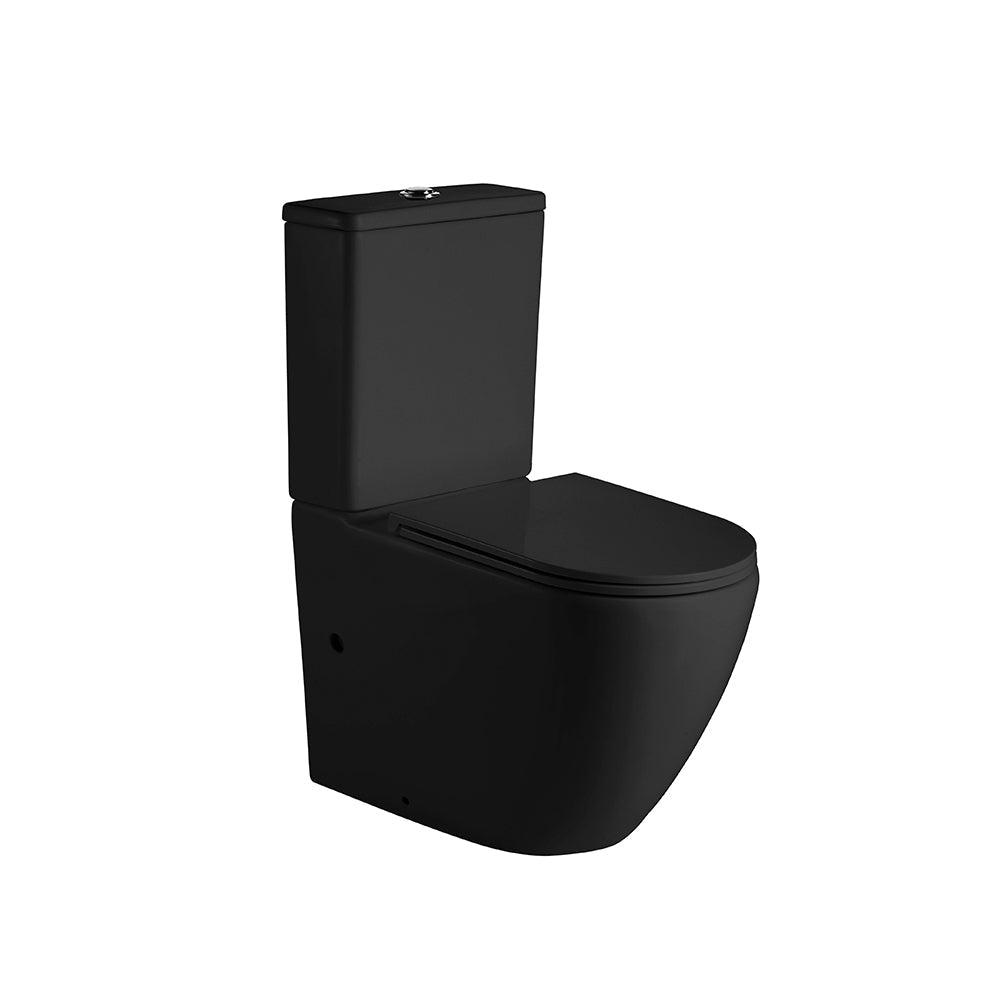 Hani Back-To-Wall Toilet Suite - MTO Marbles & Tiles Outlet