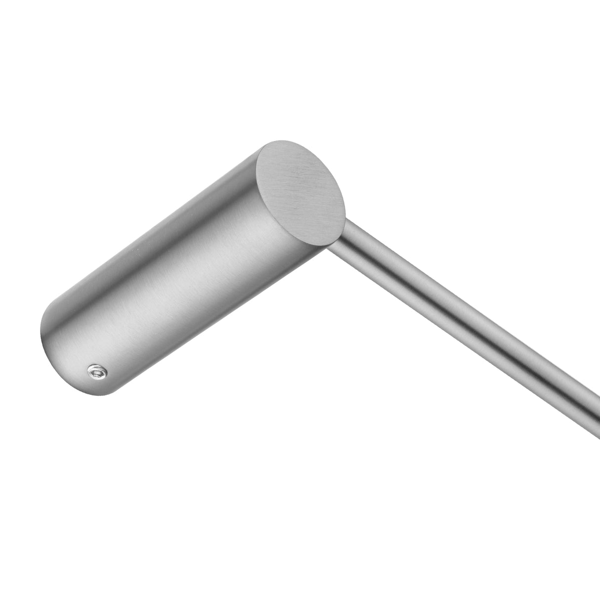 600mm Brushed Nickel Single Towel Rail - MTO Marbles & Tiles Outlet