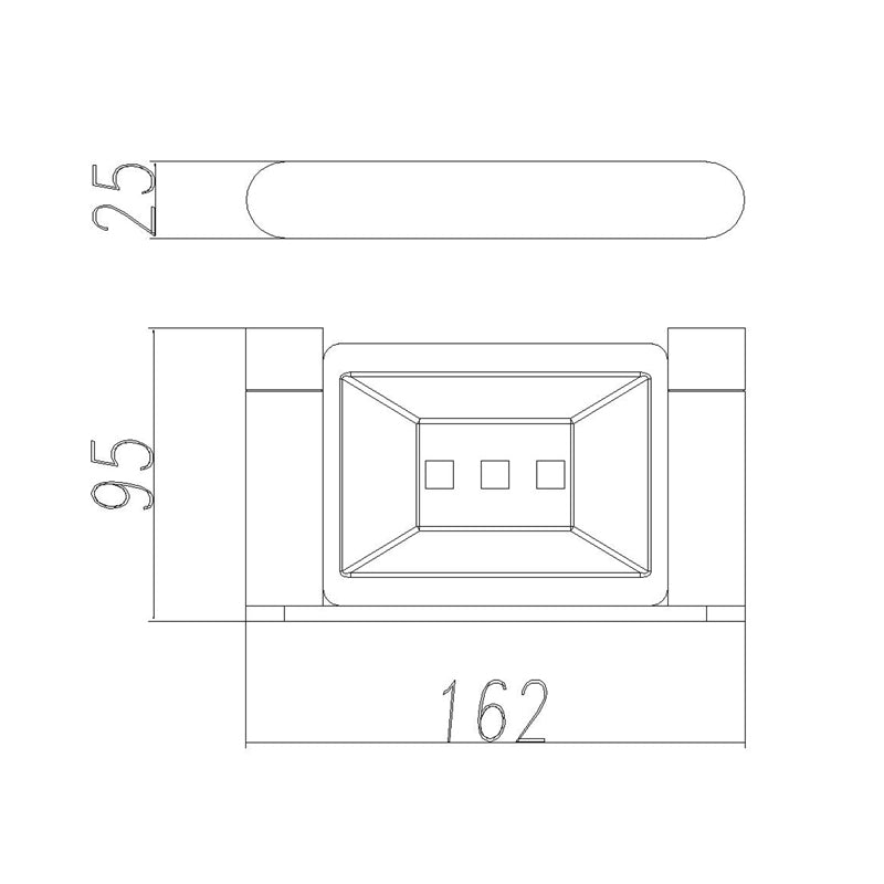 RUSHY - Brushed Brass Soap Dish - MTO Marbles & Tiles Outlet