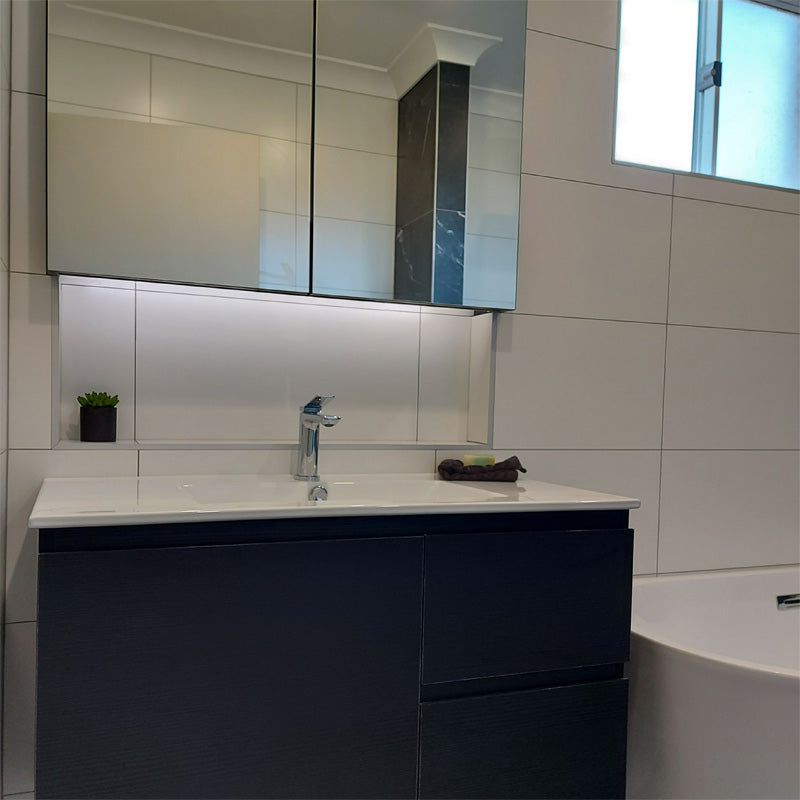 RUSHY - Chrome Basin Mixer - MTO Marbles & Tiles Outlet