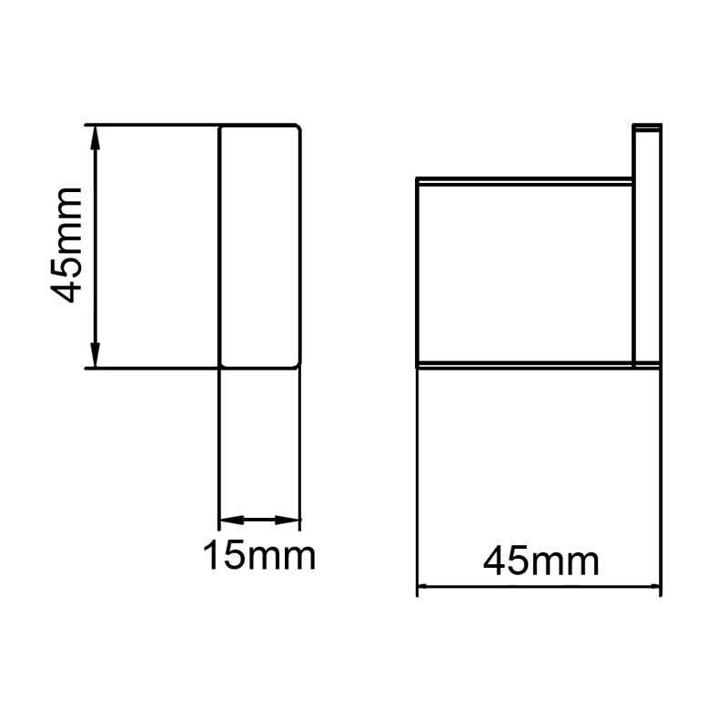IVANO - Brushed Nickel Robe Hook - MTO Marbles & Tiles Outlet
