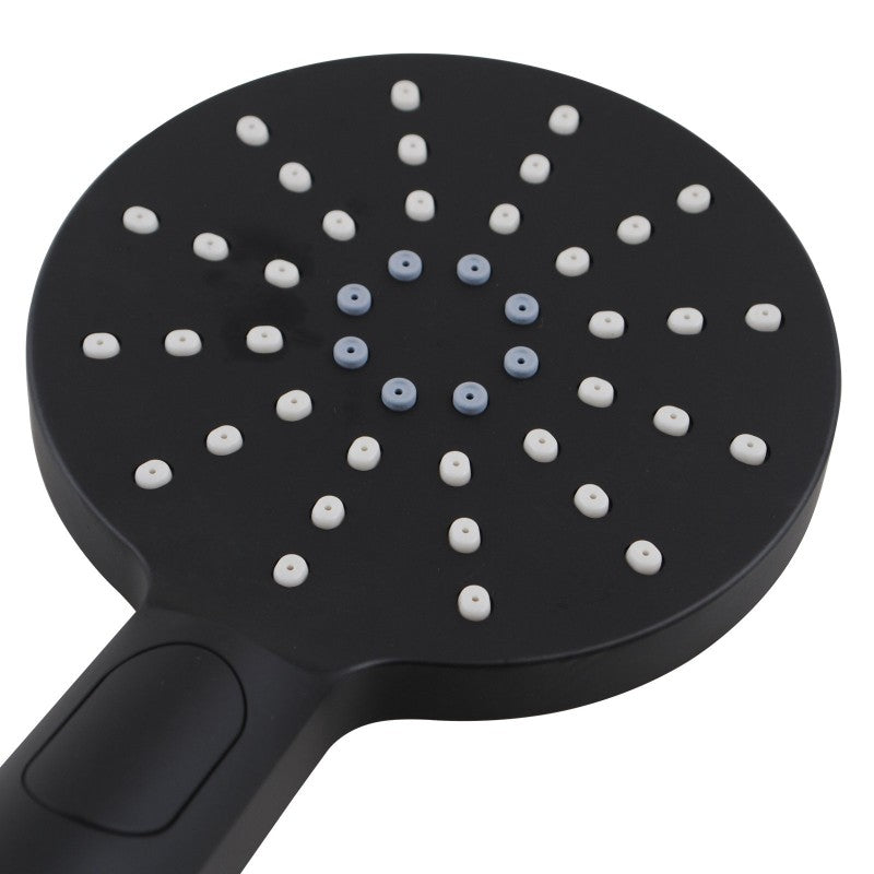 Black 3 Functions Handheld Shower - MTO Marbles & Tiles Outlet