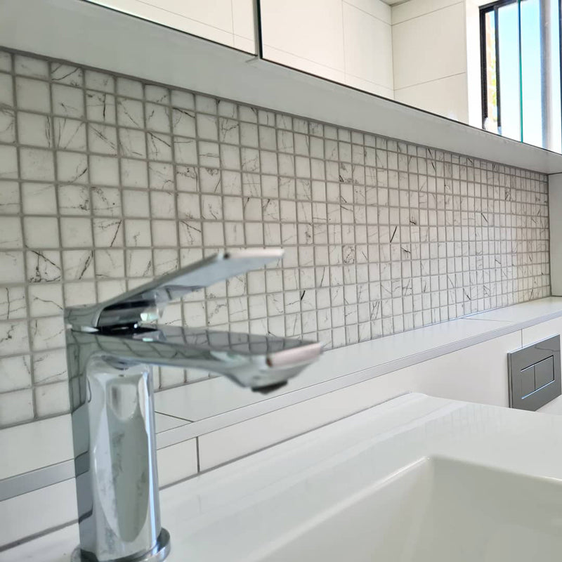 RUSHY - Chrome Basin Mixer - MTO Marbles & Tiles Outlet