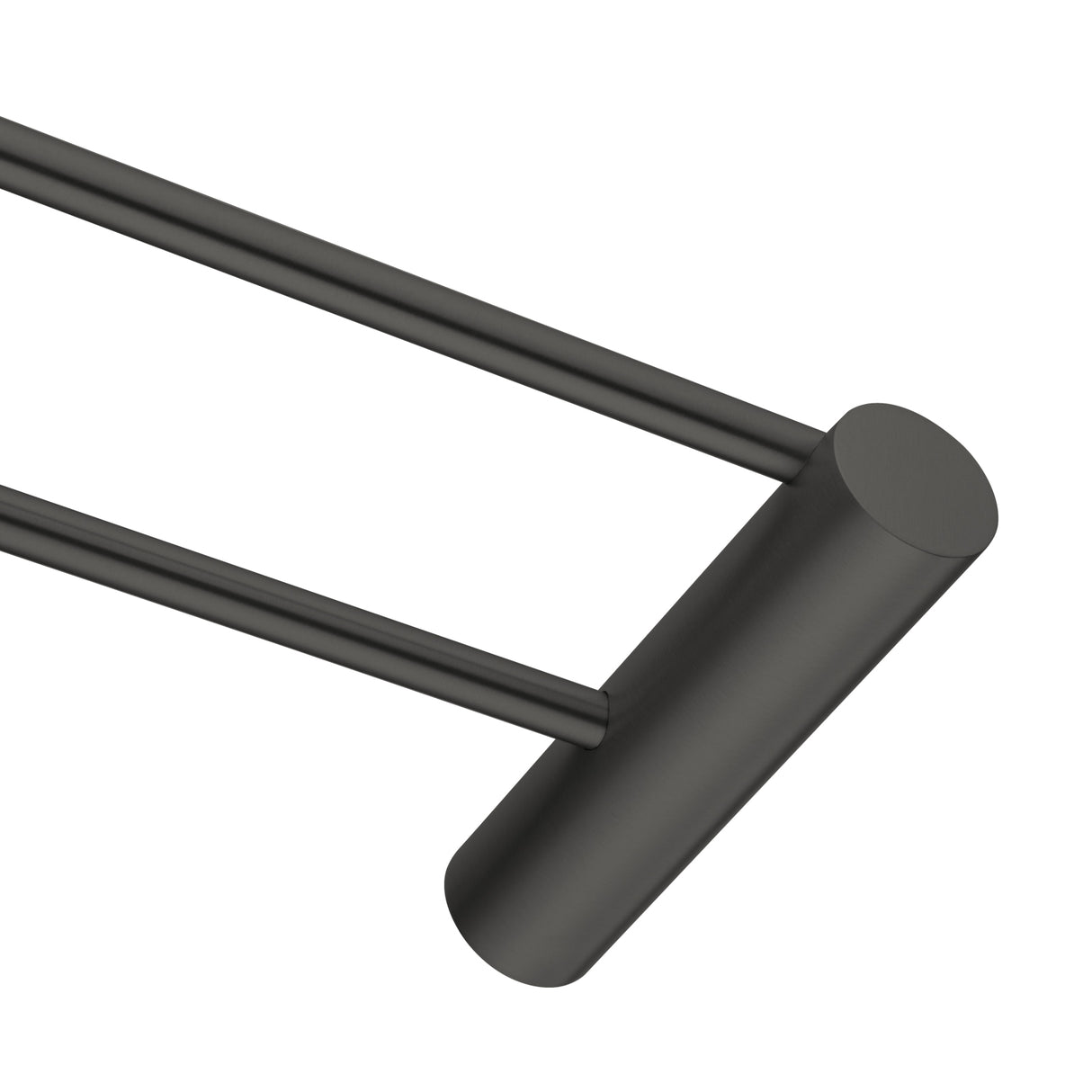 600mm Gunmetal Double Towel Rail - MTO Marbles & Tiles Outlet