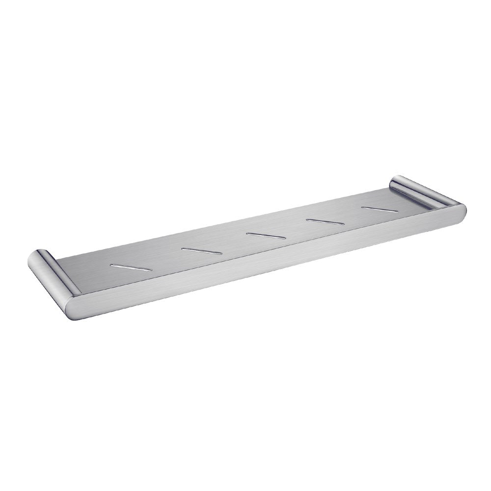 Bellino Brushed Nickel Shower Shelf - MTO Marbles & Tiles Outlet