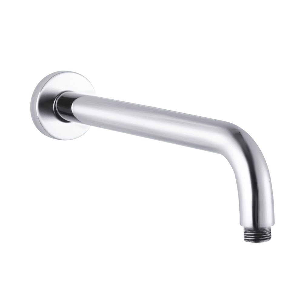 400mm Brushed Nickel Wall Shower Arm - MTO Marbles & Tiles Outlet