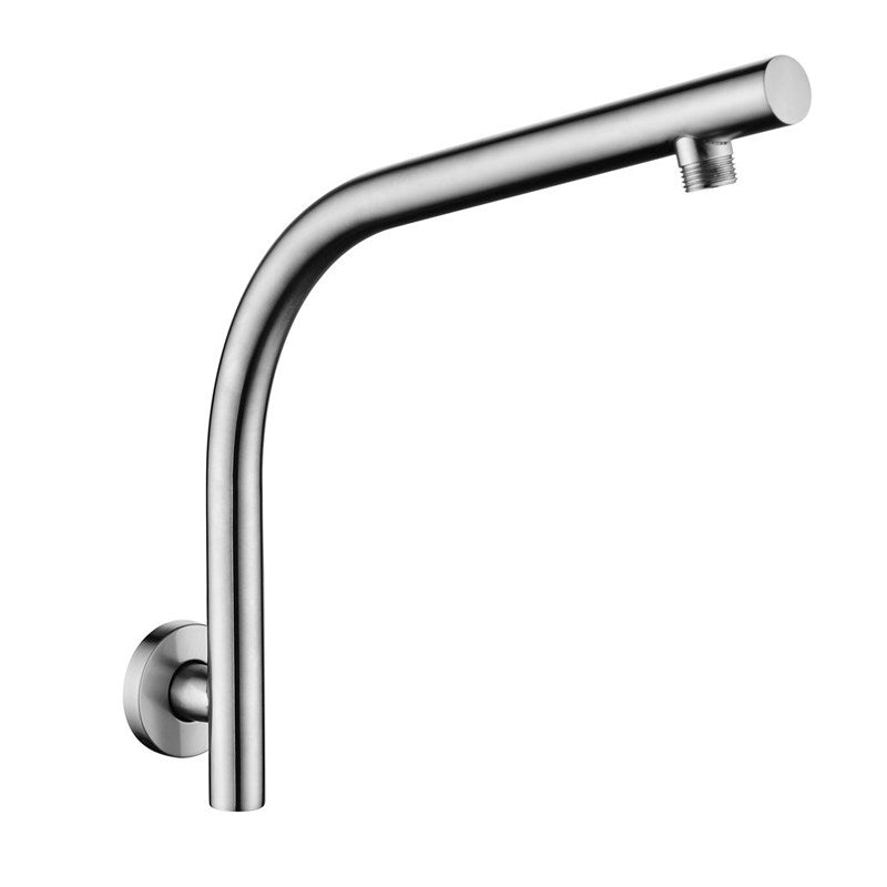 Brushed Nickel Wall Shower Arm - MTO Marbles & Tiles Outlet