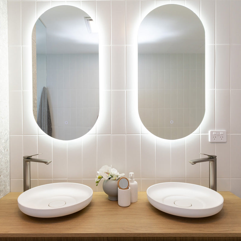 500x1000mm LED Mirror - MTO Marbles & Tiles Outlet