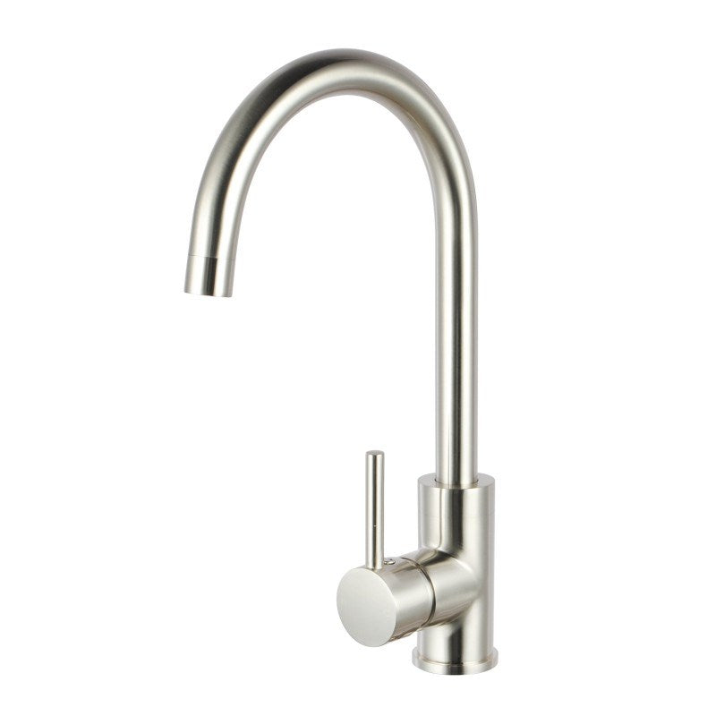 Brushed Nickel Standard Kitchen Mixer - MTO Marbles & Tiles Outlet