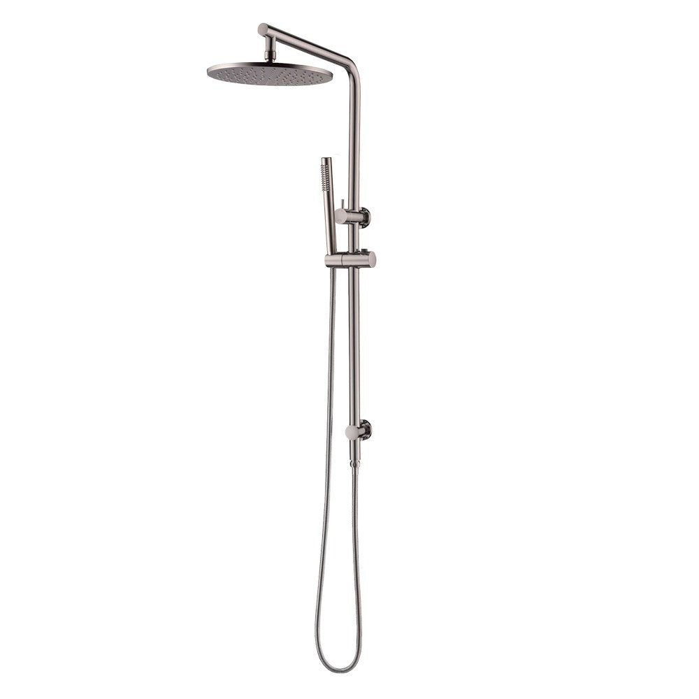 10" Brushed Nickel Shower Station - MTO Marbles & Tiles Outlet