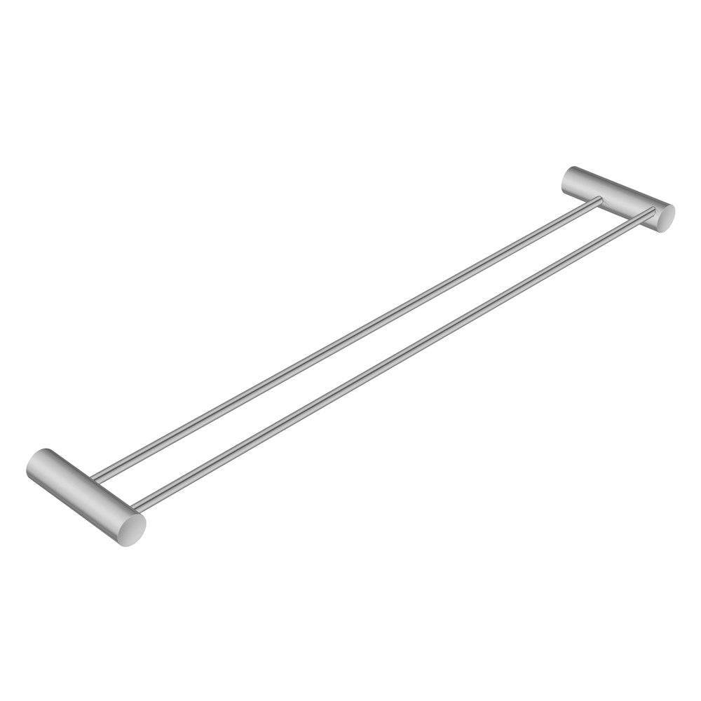 600mm Brushed Nickel Double Towel Rail - MTO Marbles & Tiles Outlet