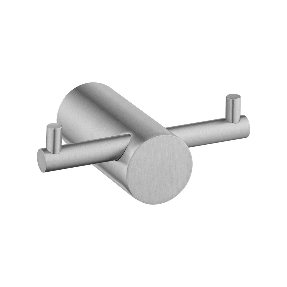 Brushed Nickel Robe Hook - MTO Marbles & Tiles Outlet