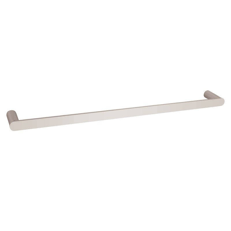 RUSHY - 600mm Brushed Nickel Single Towel Rail - MTO Marbles & Tiles Outlet