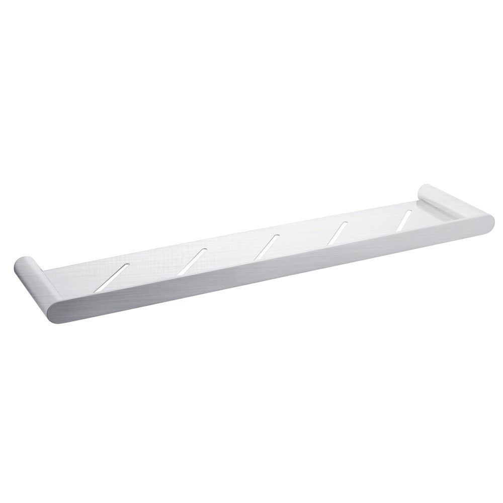 RUSHY - Brushed Nickel Shelf - MTO Marbles & Tiles Outlet