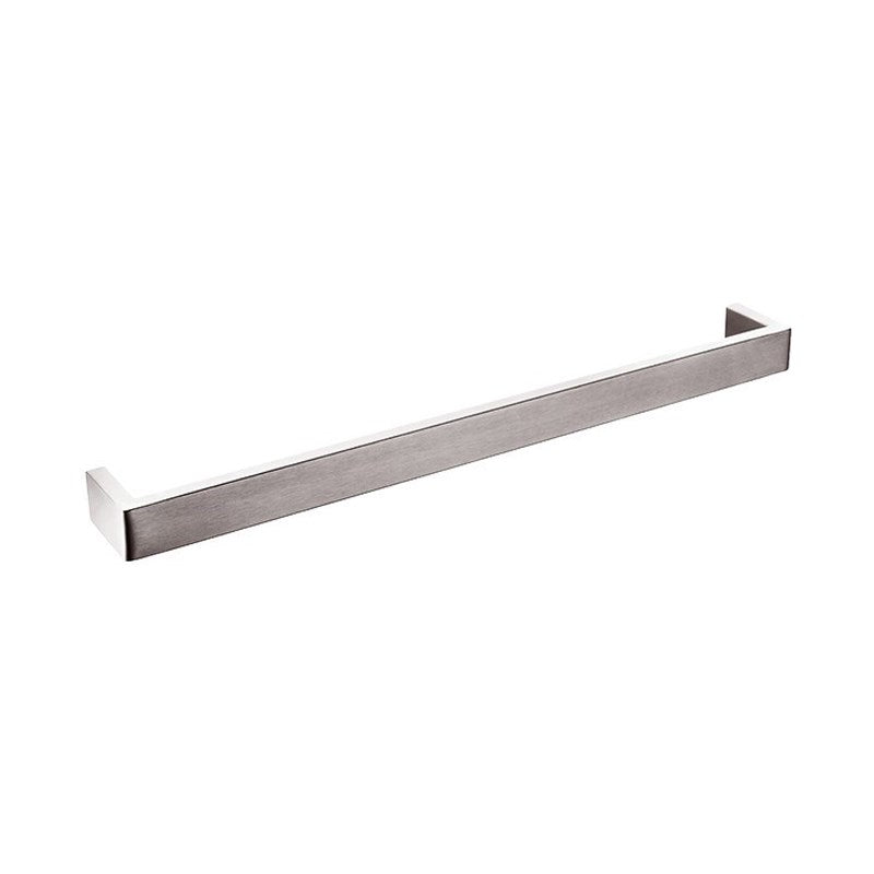 IVANO - 600mm Brushed Nickel Single Towel Rail - MTO Marbles & Tiles Outlet