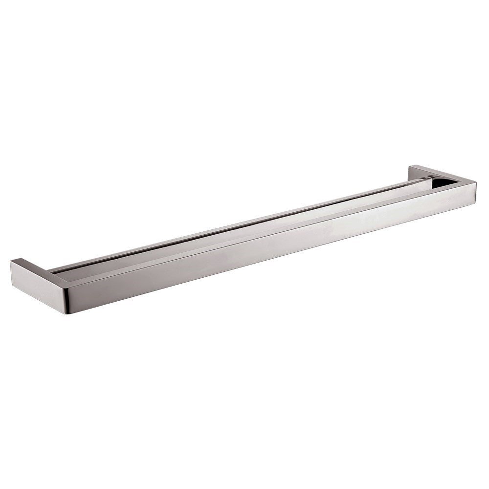 IVANO - 800mm Brushed Nickel Double Towel Rail - MTO Marbles & Tiles Outlet