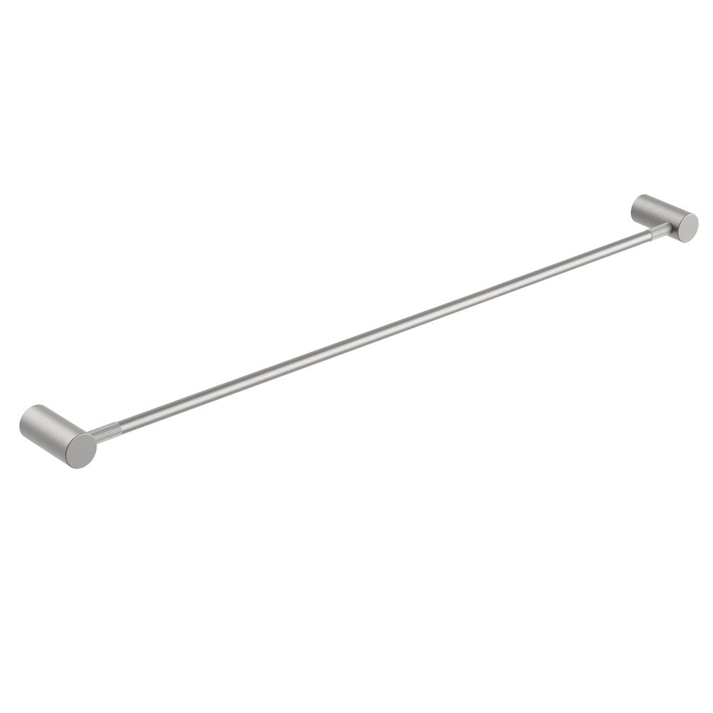 CADDENCE - 800mm Brushed Nickel Single Towel Rail - MTO Marbles & Tiles Outlet