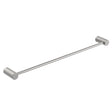 CADDENCE - 600mm Brushed Nickel Single Towel Rail - MTO Marbles & Tiles Outlet