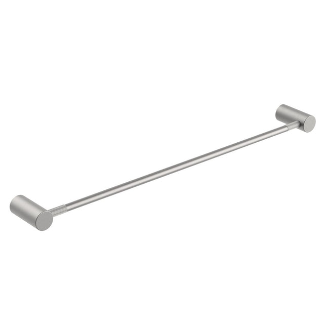 CADDENCE - 600mm Brushed Nickel Single Towel Rail - MTO Marbles & Tiles Outlet