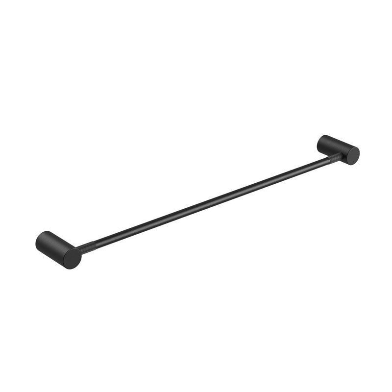 CADDENCE - 600mm Brushed Gunmetal Single Towel Rail - MTO Marbles & Tiles Outlet