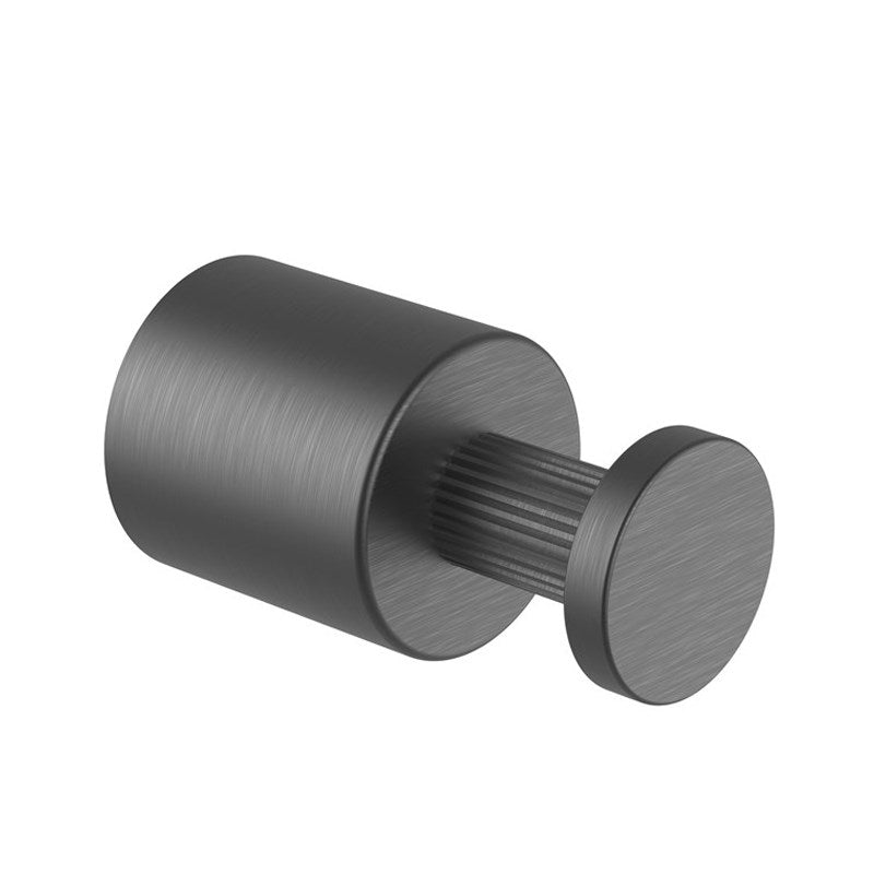 CADDENCE - Brushed Gunmetal Robe Hook - MTO Marbles & Tiles Outlet