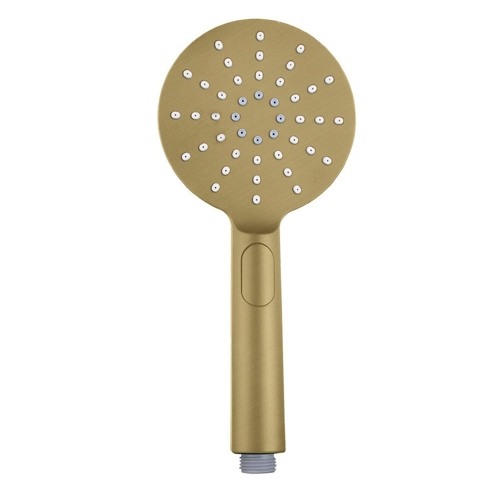 Brushed Brass 3 Functions Handheld Shower - MTO Marbles & Tiles Outlet