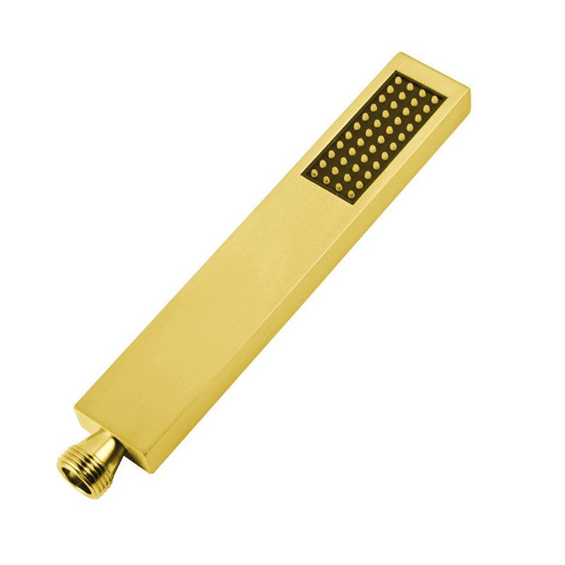 Brushed Brass Single Function Handheld Shower - MTO Marbles & Tiles Outlet