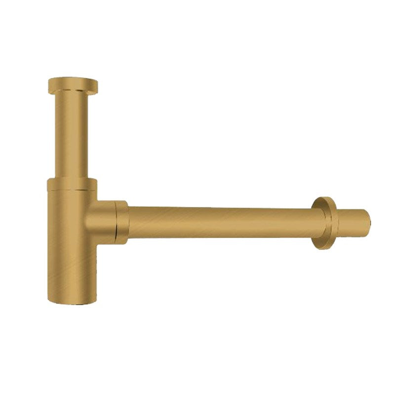 Brushed Brass Bottle Trap - MTO Marbles & Tiles Outlet