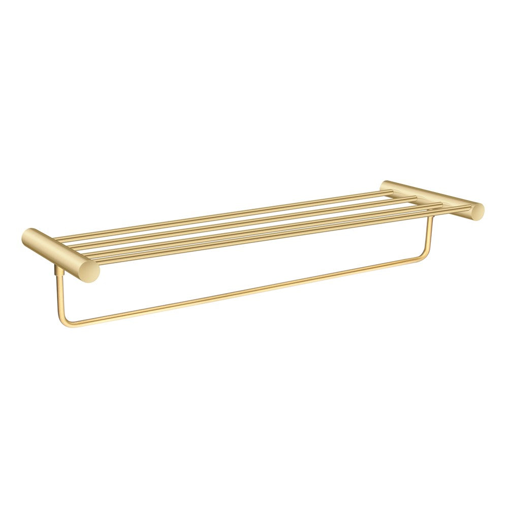 Brushed Brass Shower Shelf - MTO Marbles & Tiles Outlet