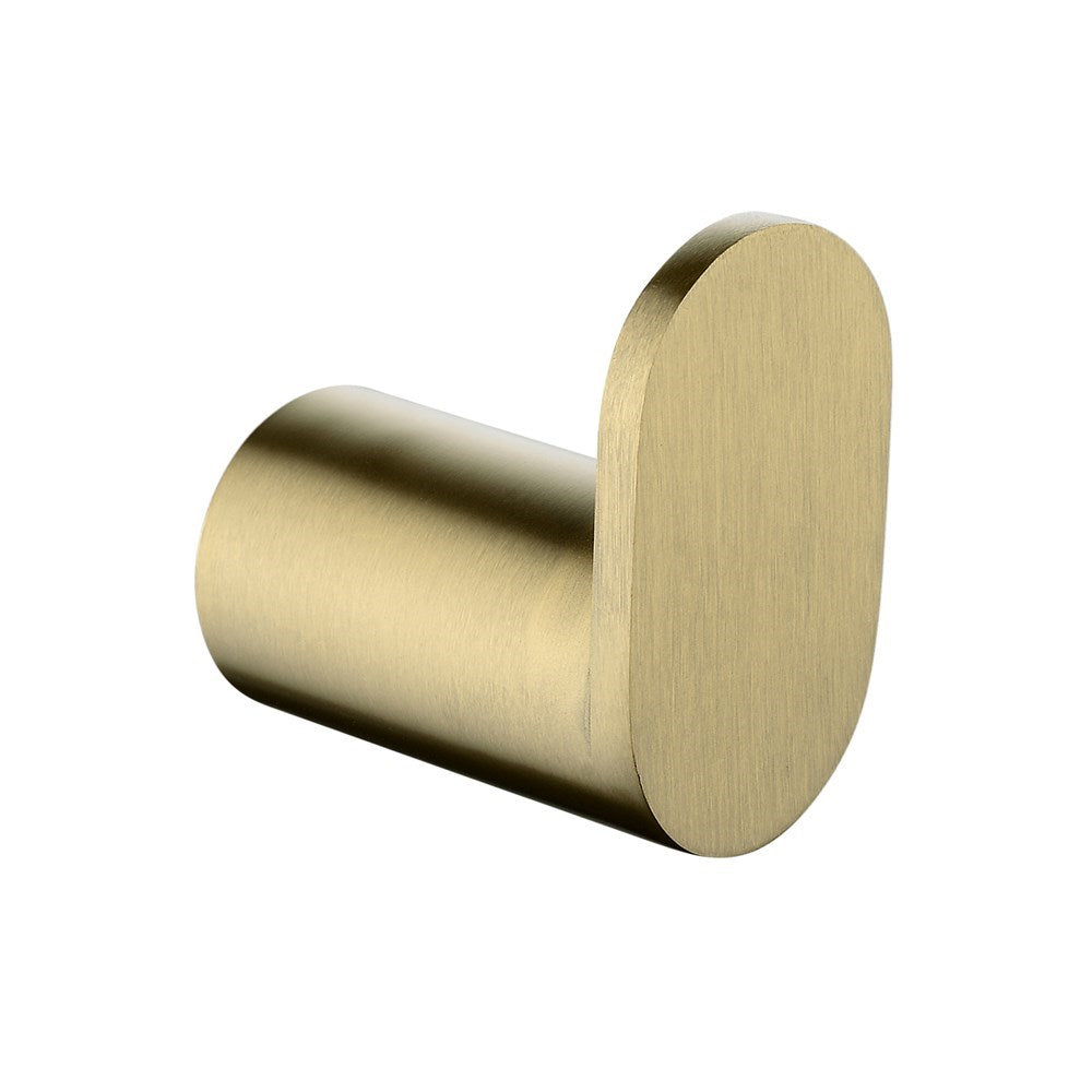 RUSHY - Brushed Brass Robe Hook - MTO Marbles & Tiles Outlet