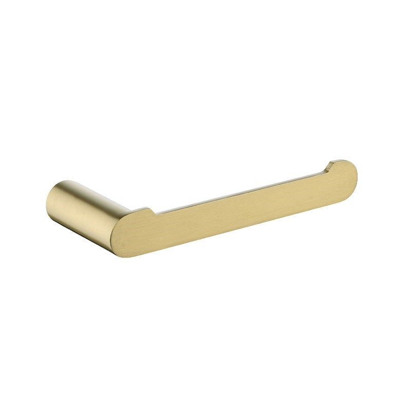 RUSHY - Brushed Brass Toilet Paper Holder - MTO Marbles & Tiles Outlet