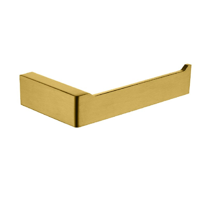 IVANO - Brushed Brass Toilet Paper Holder - MTO Marbles & Tiles Outlet