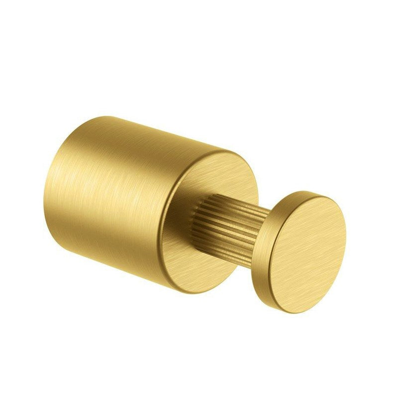 CADDENCE - Brushed Brass Robe Hook - MTO Marbles & Tiles Outlet