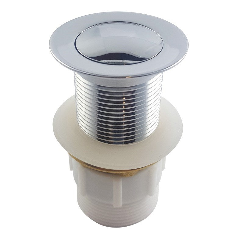 Chrome Pop Up Waste No Overflow - MTO Marbles & Tiles Outlet