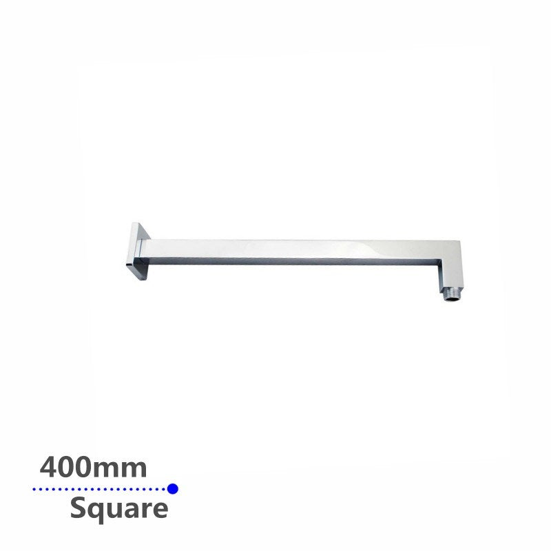 400mm Chrome Wall Shower Arm - MTO Marbles & Tiles Outlet