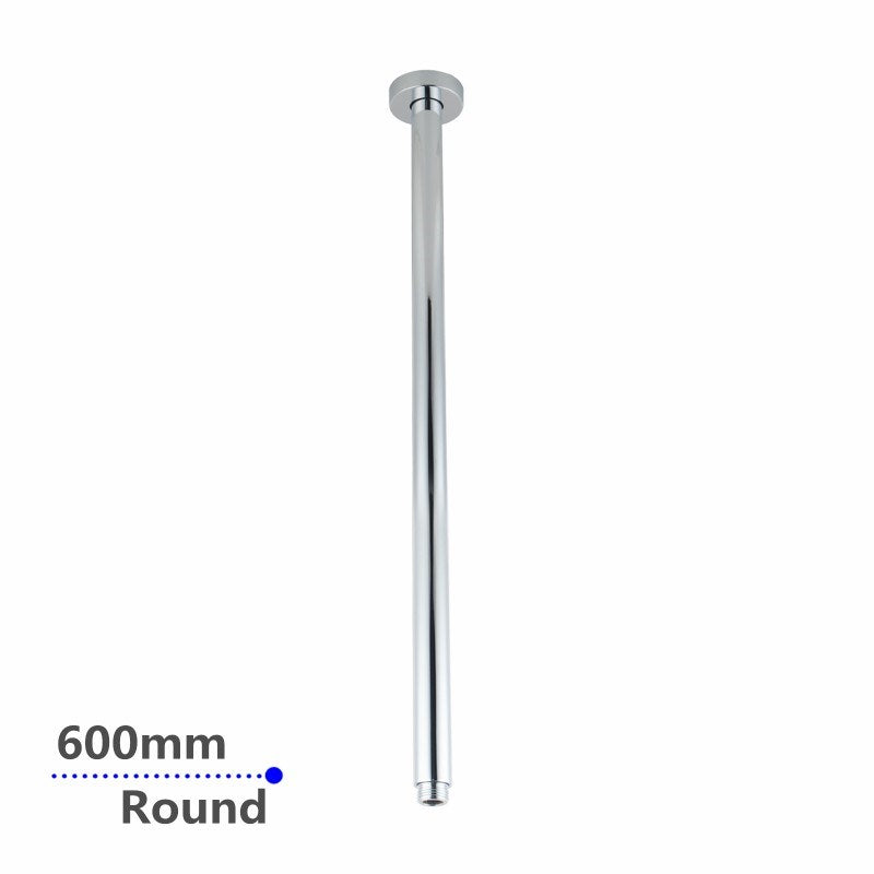 600mm Chrome Ceiling Shower Arm - MTO Marbles & Tiles Outlet