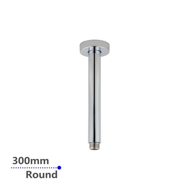 300mm Chrome Ceiling Shower Arm - MTO Marbles & Tiles Outlet