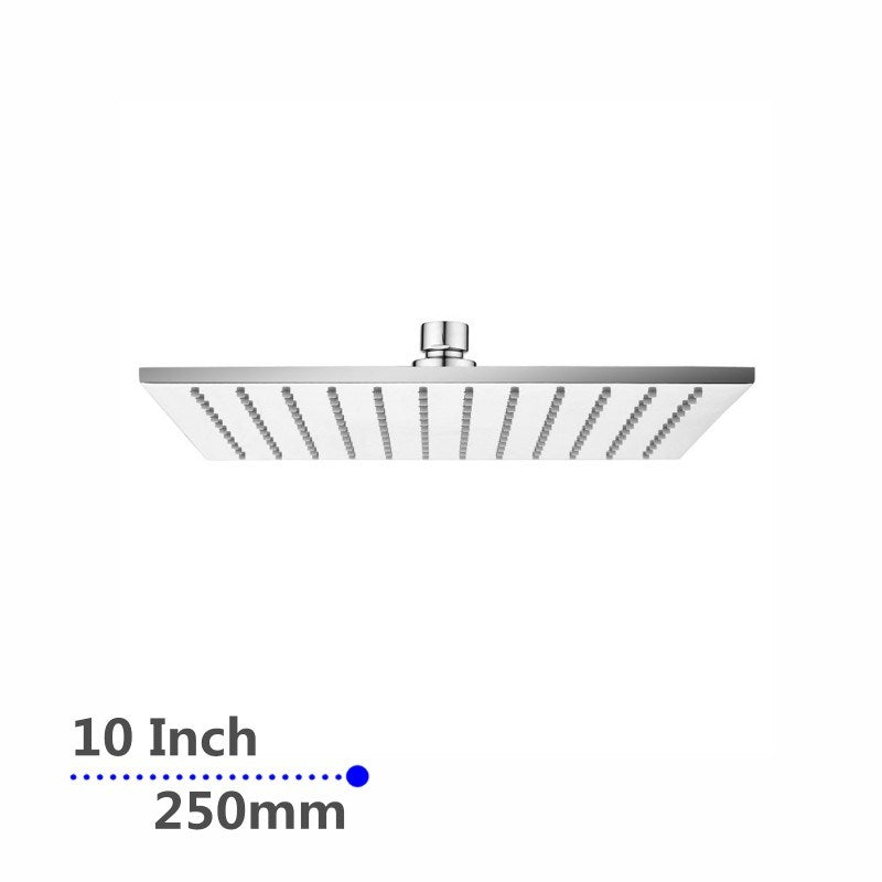 250mm Chrome Shower Head - MTO Marbles & Tiles Outlet