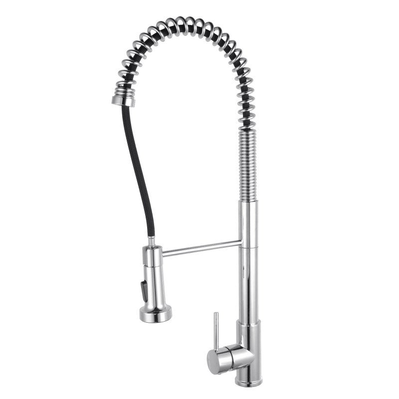 Chrome Pull Out Kitchen Mixer - MTO Marbles & Tiles Outlet