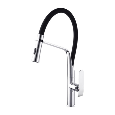 Chrome Pull Out Kitchen Mixer - MTO Marbles & Tiles Outlet