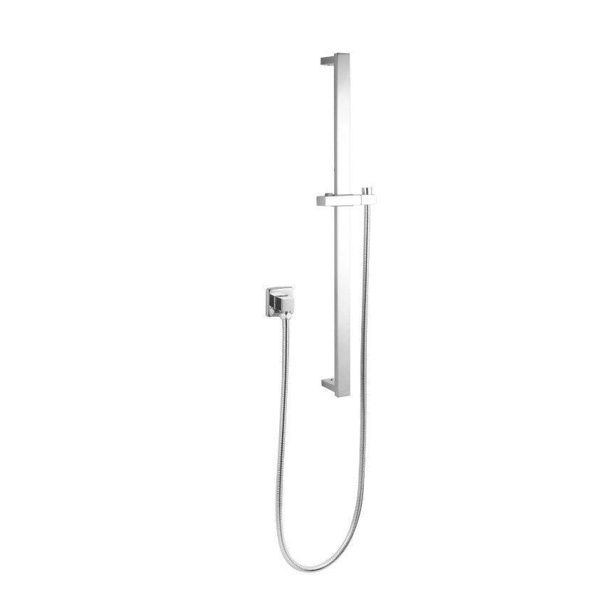 Chrome Shower Rail - MTO Marbles & Tiles Outlet