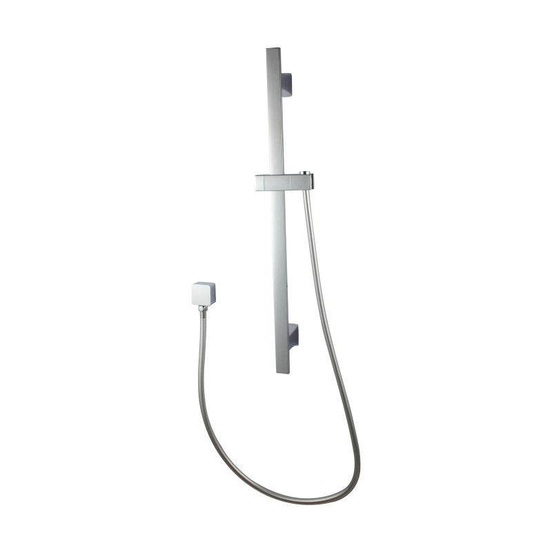 Chrome Shower Rail - MTO Marbles & Tiles Outlet