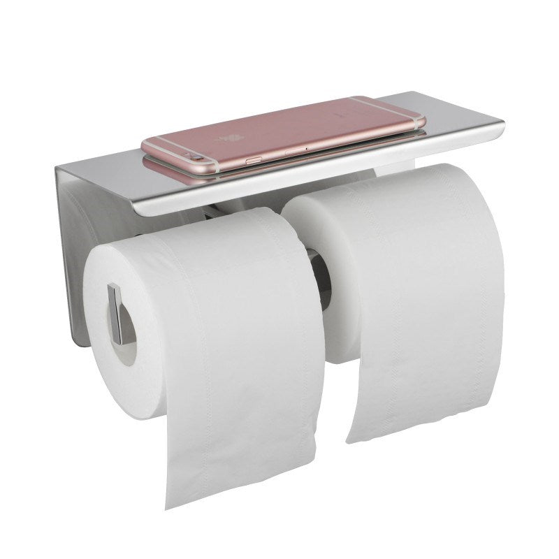 IVANO - Chrome Toilet Paper Holder - MTO Marbles & Tiles Outlet