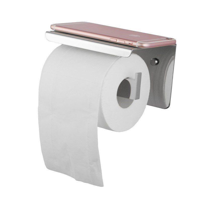 IVANO - Chrome Toilet Paper Holder - MTO Marbles & Tiles Outlet