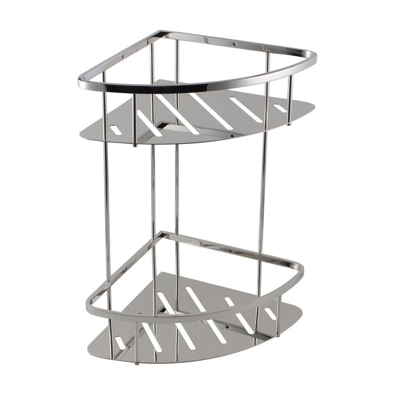 IVANO - Chrome Stainless Steel Shelf - MTO Marbles & Tiles Outlet