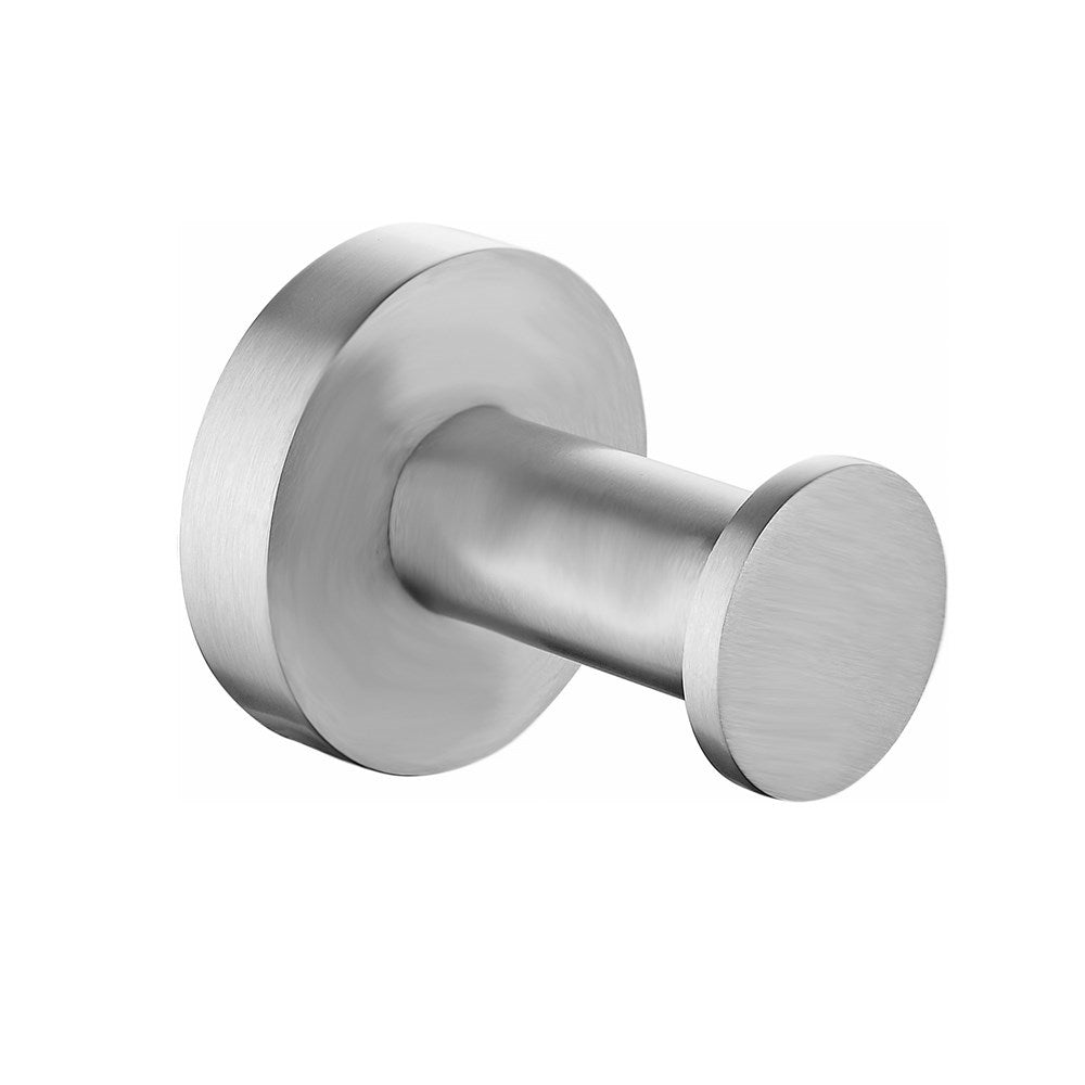LUCID PIN - Chrome Robe Hook - MTO Marbles & Tiles Outlet