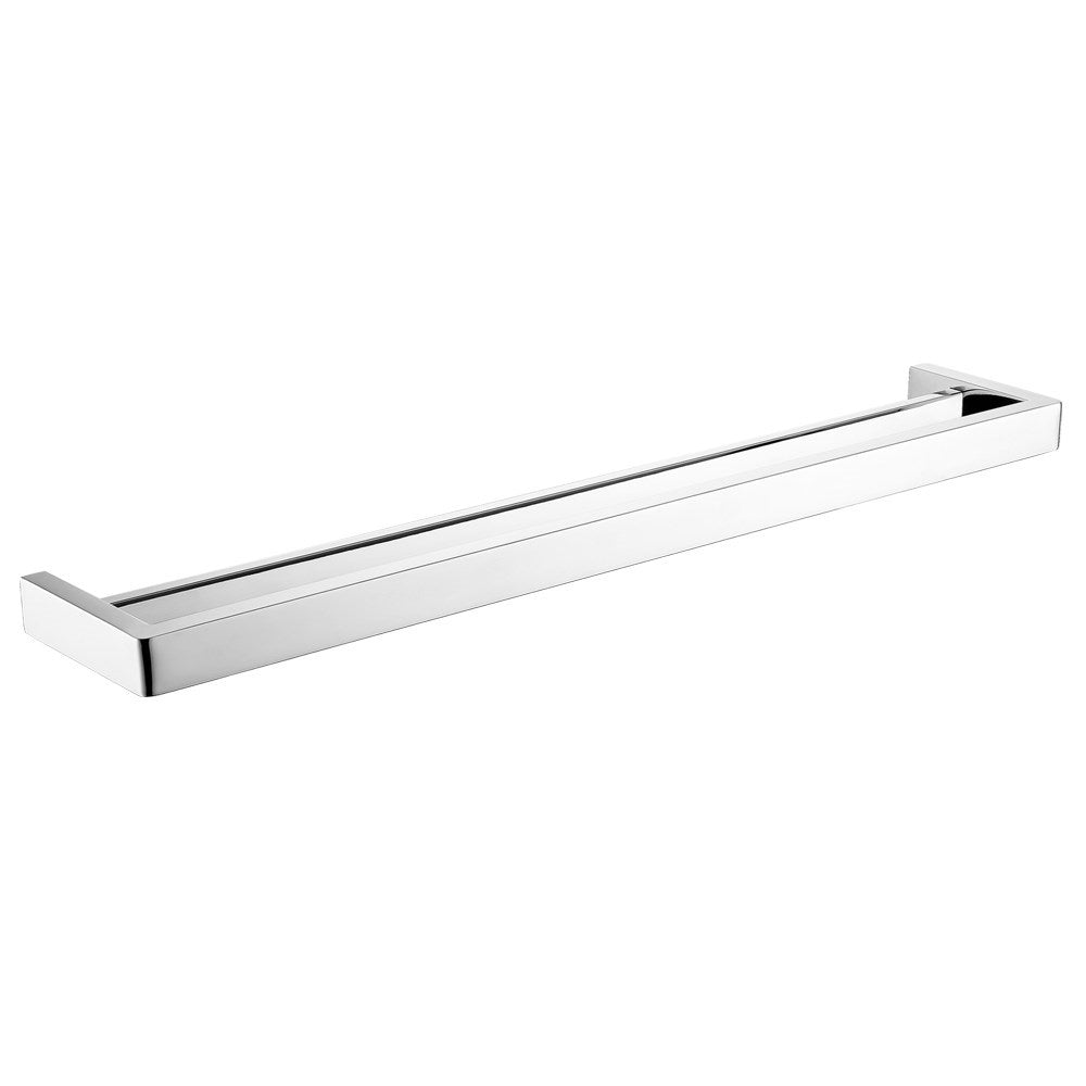 IVANO - 800mm Chrome Double Towel Rail - MTO Marbles & Tiles Outlet