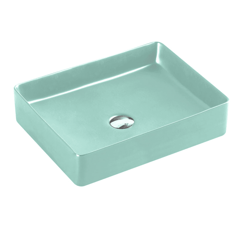 Etna 78 Series Counter-top Rectangular Art Basin - Antique Green - MTO Marbles & Tiles Outlet